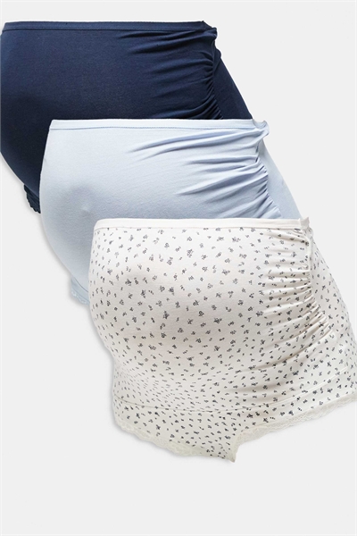 Набор из 3 пар бразильских трусиков с принтом «пойнтелл» для беременных артикул 152930539