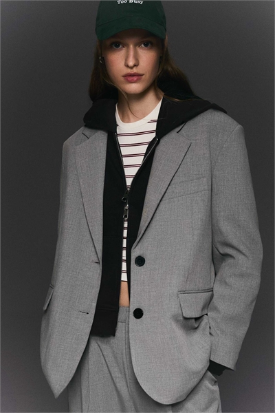 Блейзер свободного кроя артикул 155688853