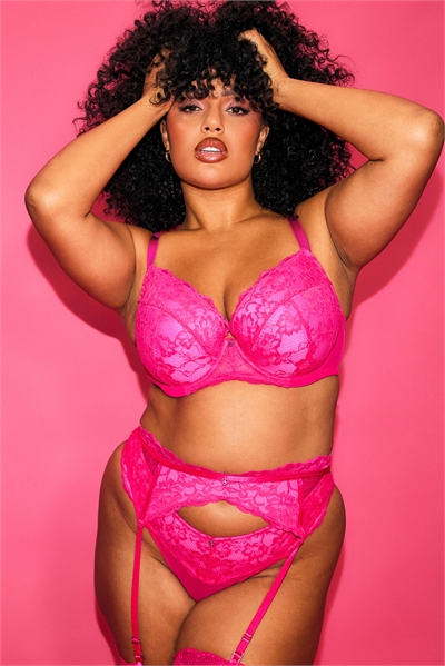 Сексуальный бюстгальтер с пуш-апом из кружева на День святого Валентина артикул 150476611