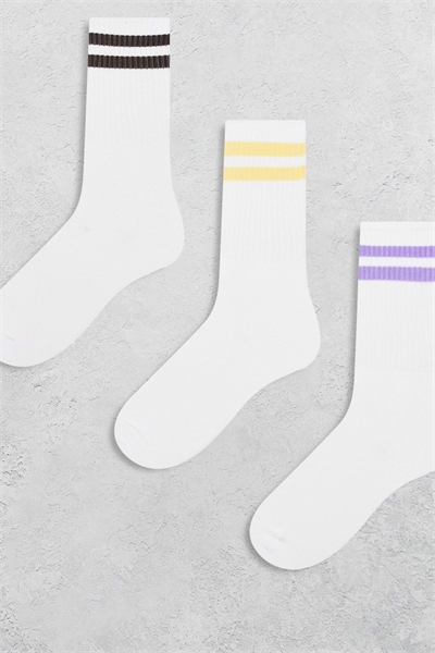 Набор из 3 пар спортивных носков артикул 154134402