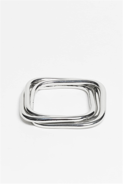 Набор из 3 квадратных браслетов с переплетающимся узором артикул 152463125