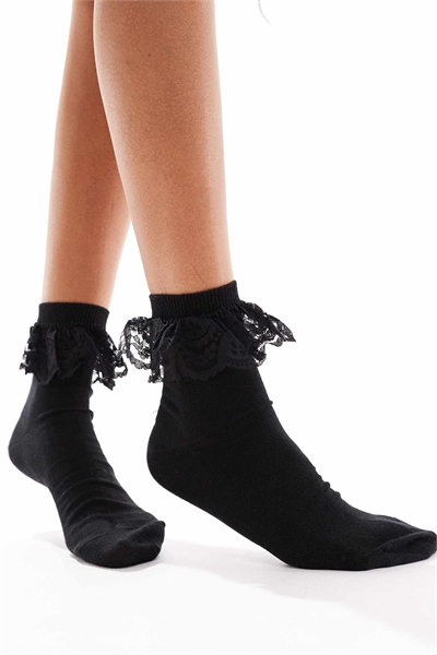 Носки с оборками артикул 134628202