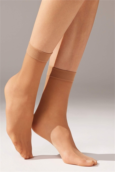 Прозрачные носки плотностью 20 ден артикул 153292712