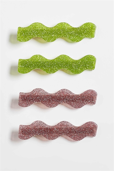 Набор из 4 блестящих зажимов артикул 152463341