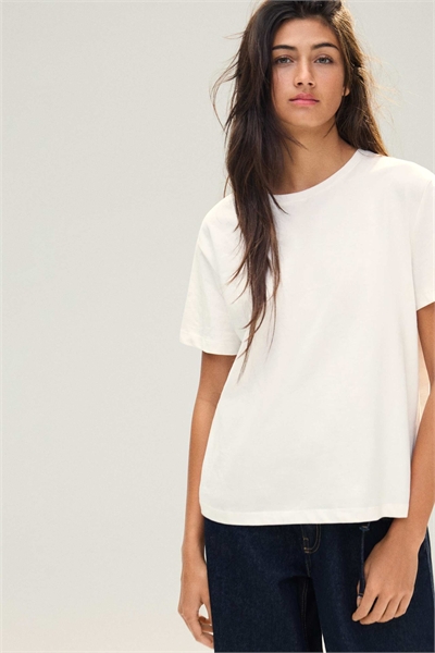 Простая футболка с короткими рукавами артикул 155594640