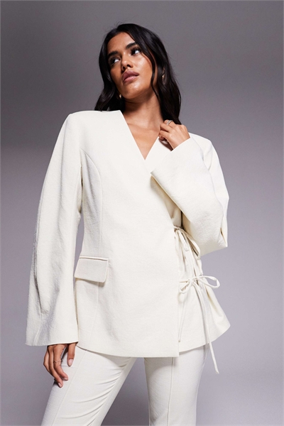 Блейзер с завязками по бокам, сшитый на заказ co-ord артикул 147473517