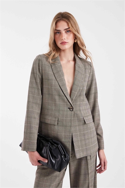Блейзер в клетку co-ord артикул 151897147