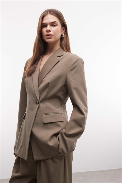 Блейзер с асимметричным кроем co-ord артикул 150389969
