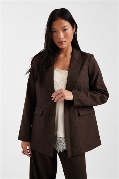 Блейзер с эффектом твида свободного кроя co-ord артикул 150775581