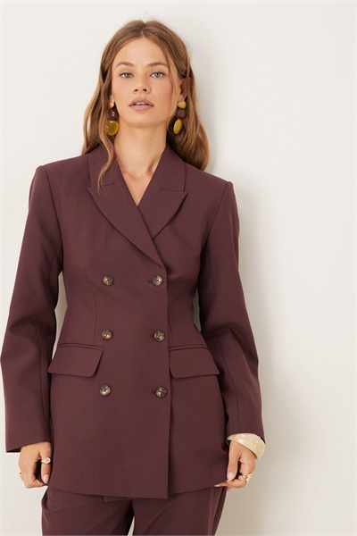 Костюм с блейзером свободного кроя на двойной застежке, сшитый на заказ артикул 147972029