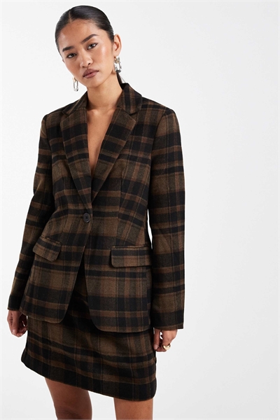 Фланелевый блейзер co-ord артикул 150747276