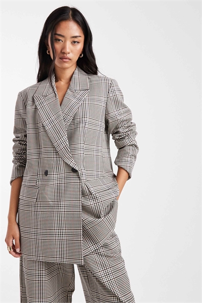 Костюм с двубортным пиджаком артикул 149998642