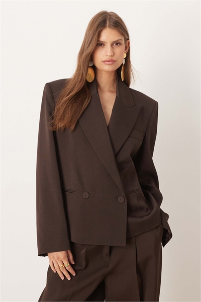 Короткий блейзер из смешанной шерсти Cris Capsule с приталенным кроем co-ord артикул 151781695