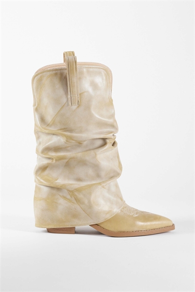 Ботильоны Simmi London Ituama с отворотом, цвет «камень» артикул 154274653