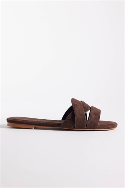 Сандалии Simmi London Wide Fit Jade на плоской подошве артикул 154264637