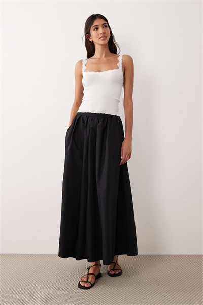 Юбка-миди с объемными деталями артикул 153085071