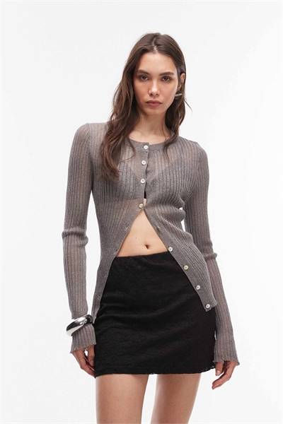 Кружевная мини-юбка артикул 149753471