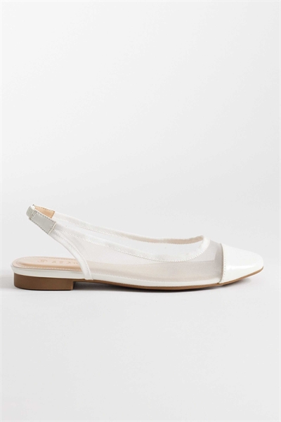 Балетки с сетчатой задней частью артикул 152700480