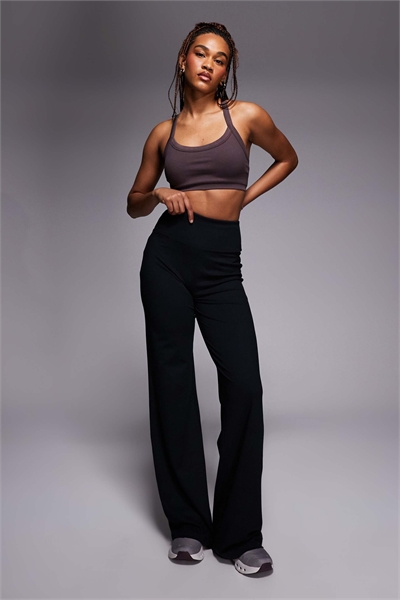 Брюки для танцев Tall Icon с высокой талией, широкими брючинами и мягкой на ощупь тканью артикул 151705454