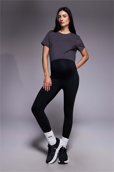 Спортивные леггинсы Maternity Icon с высокой талией и эффектом моделирования ягодиц, с внутренним карманом артикул 151704934