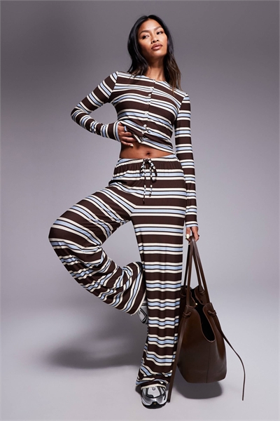 Эксклюзивные брюки из сверхмягкого джерси на шнурке co-ord артикул 148917269