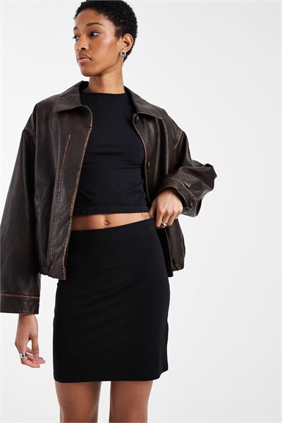 ASOS DESIGN: мини-юбка из трикотажа для высоких артикул 151995872