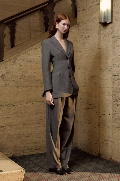 Брюки Tolu Coker x Topshop, цвет серо-коричневый артикул 151639012