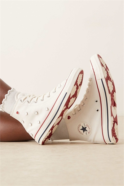 Кроссовки Chuck Taylor All Star Hi с изображением сердца артикул 151961263