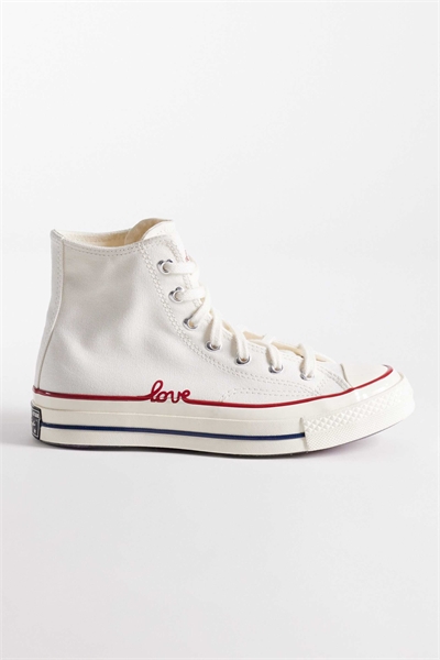 Кроссовки Chuck 70 Hi с изящными деталями артикул 151961261