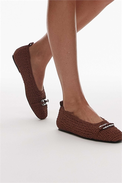 Балетки Maui коричневого цвета артикул 148922469