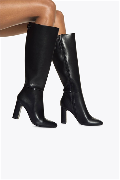 Ботинки Trix до колен, черные артикул 153497958