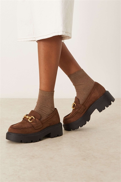 Лоферы Milan с массивной цепочкой артикул 146784160