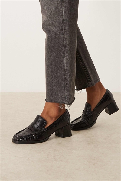 Лоферы «Siren» на среднем каблуке артикул 146849098