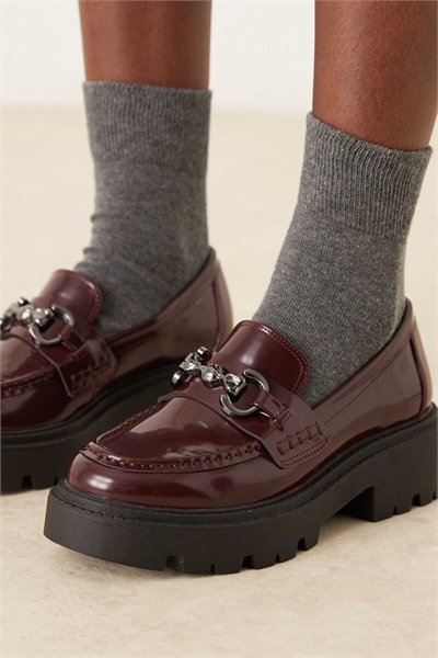 Лоферы Milan с массивной цепочкой артикул 146784161