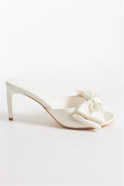 Сандалии-муле с бантиком артикул 153403939