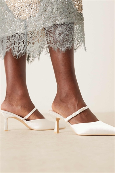 Свадебные туфли-муле на каблуке от Demina артикул 149858069