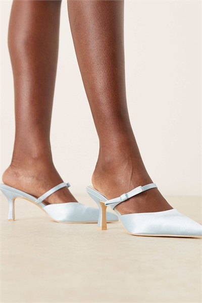 Свадебные туфли-муле на каблуке от Demina артикул 150235840