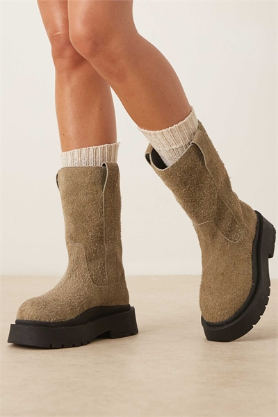 Ботинки-челси с широким верхом артикул 147258887