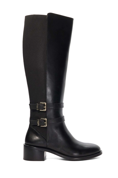 Ботинки до колен с рваным верхом артикул 140379489