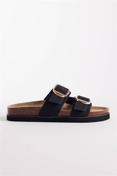 Сандалии с двойной пряжкой артикул 153493243