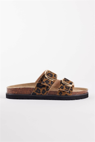 Сандалии с двойной пряжкой артикул 155322982