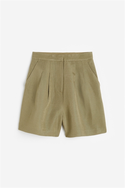 Шорты из льняной смеси артикул 1158128003