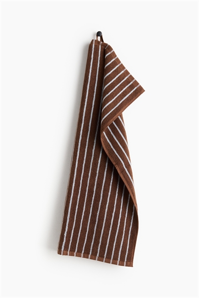 Полосатое полотенце для рук артикул 1177357019