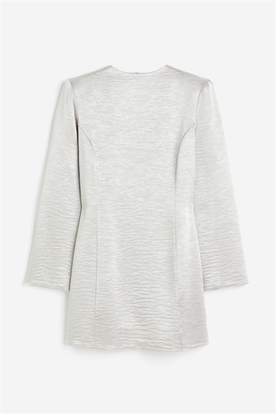 Атласное платье с открытой спиной артикул 1207696002