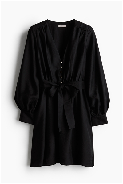 Платье с завязывающимся поясом артикул 1229402007