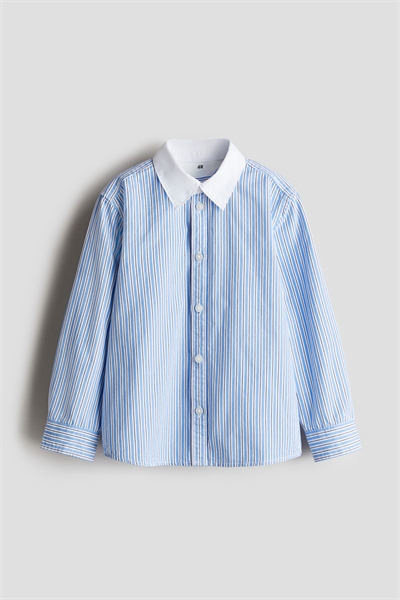 Рубашка из хлопкового поплина артикул 1250824001