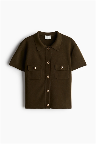 Кардиган с короткими рукавами артикул 1255191002