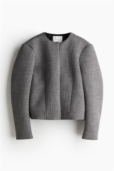 Структурированная куртка из саржи артикул 1258979001