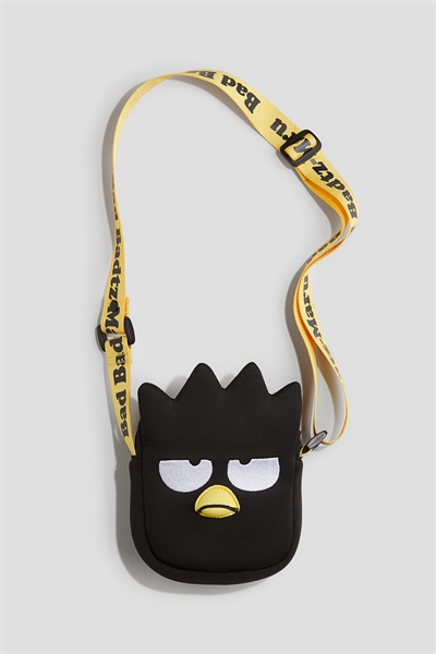 Сумка кроссбоди из скубы с аппликацией артикул 1261063001