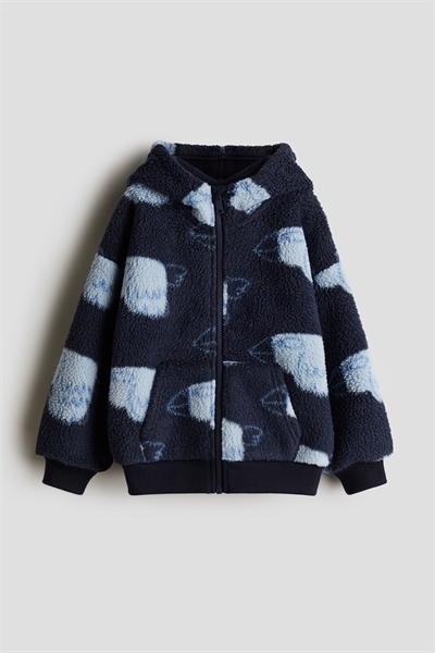 Пушистая толстовка на молнии артикул 1263985001